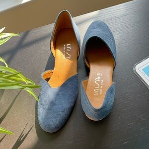 UNISA Blue Denim Flats​​ , Size 8.5